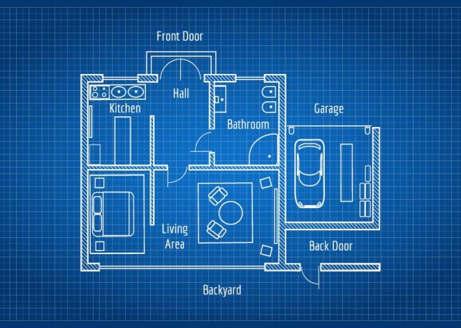 How do you find the blueprints of a house?